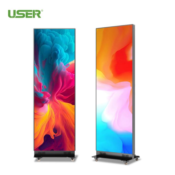 Pantalla LED Smart Poster USER P1 / P2 – Publicidad Digital Interactiva
